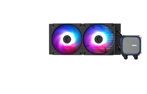 Black 240mm AIO CPU Liquid Cooler M43308