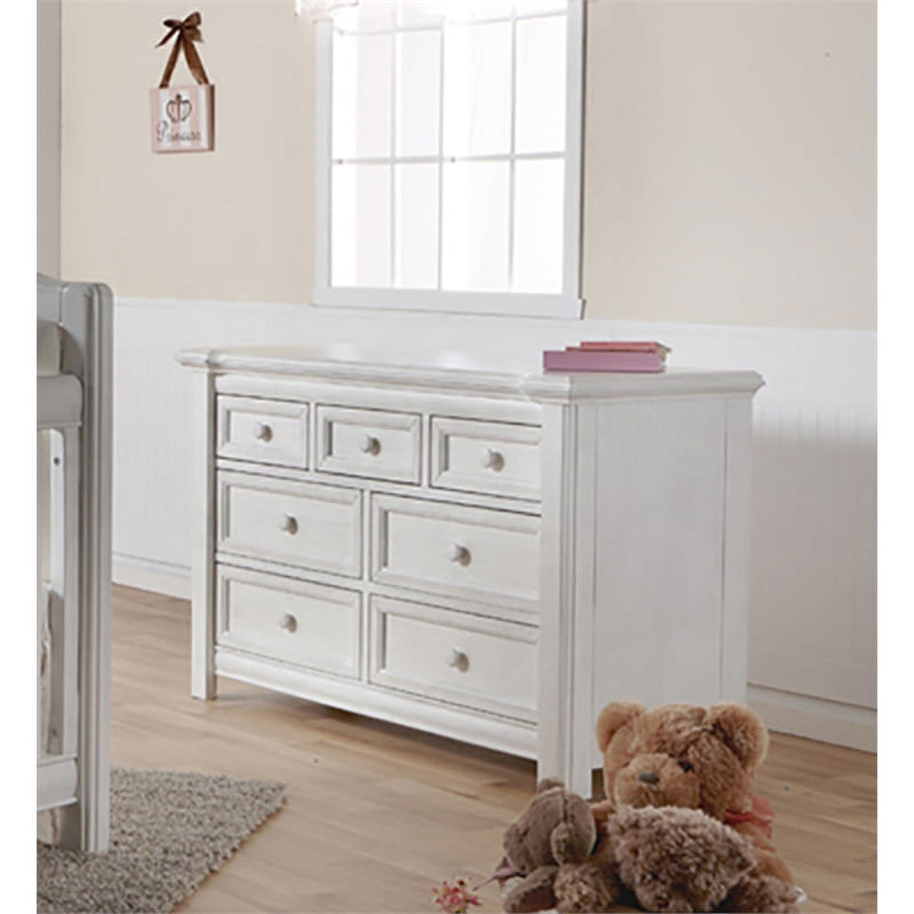 3-Piece Set with Panel Crib and Double Dresser and 5-Drawer Dresser I570