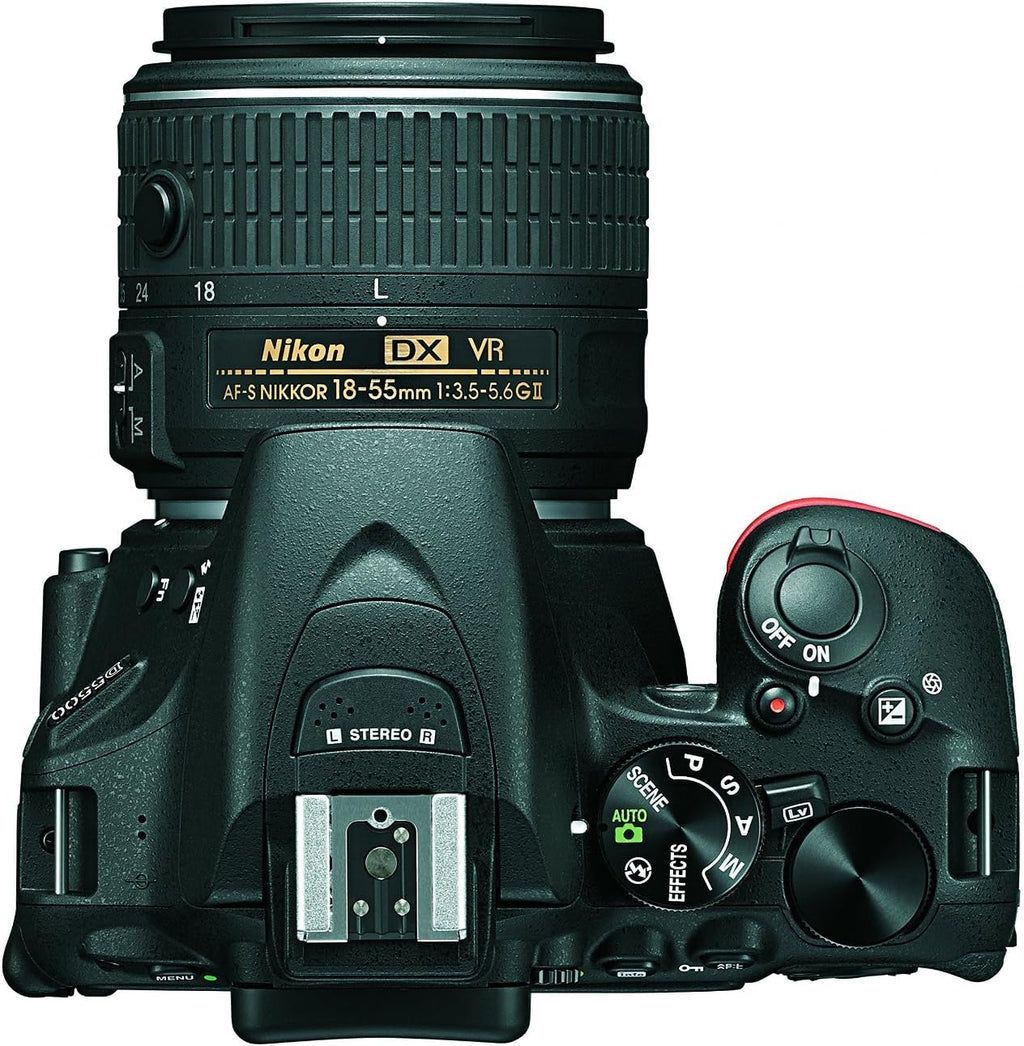 Black Digital SLR with 18-55mm Lens P137