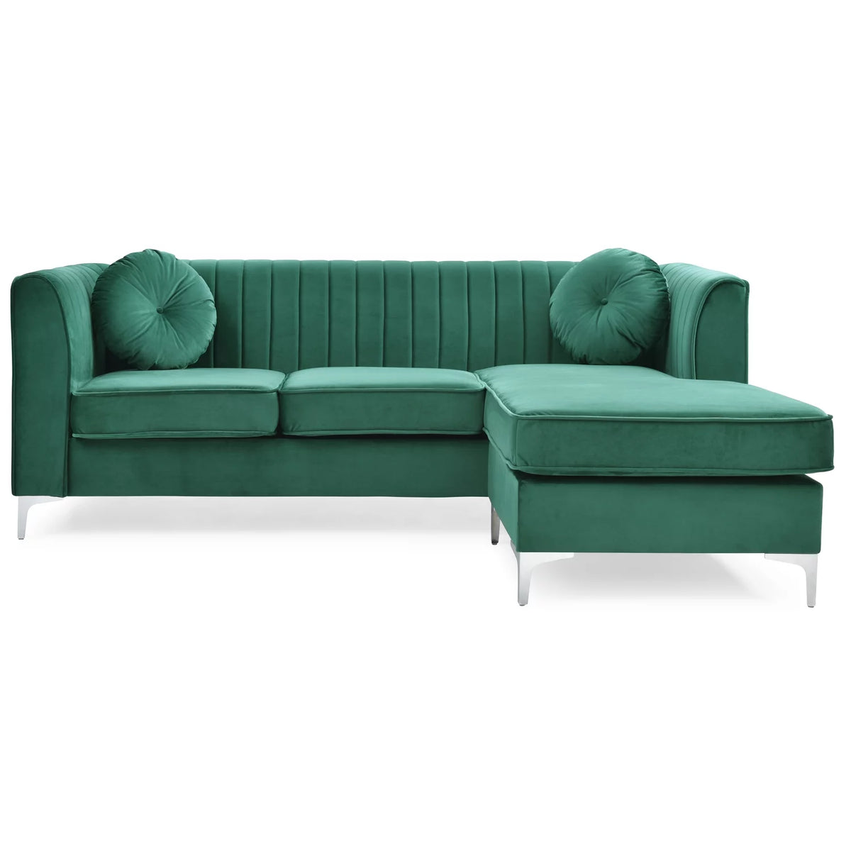 Green Sofa Chaise V598785