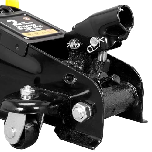 2 Ton Hydraulic Floor Jack with 2 Jack Stands F12778