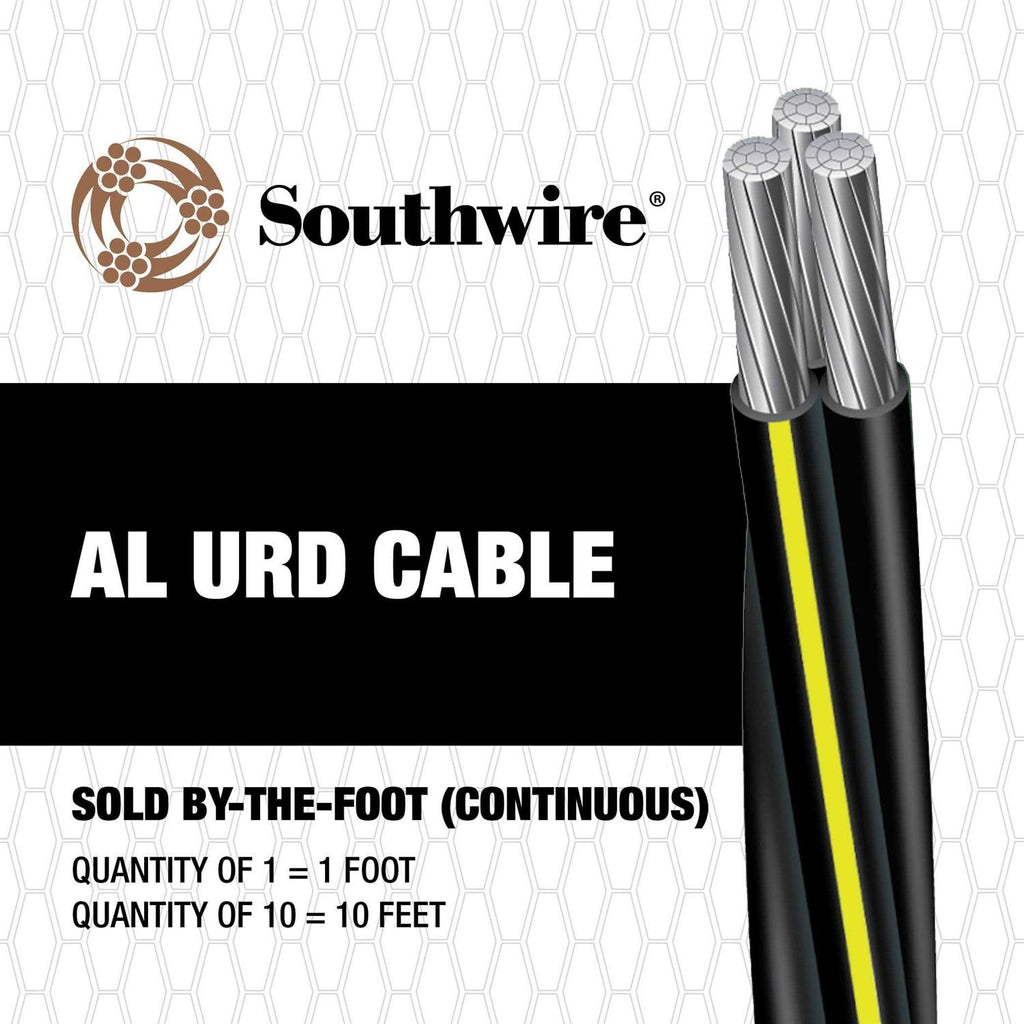 4/0-4/0-2/0 Aluminum URD Service Entrance Cable P202901