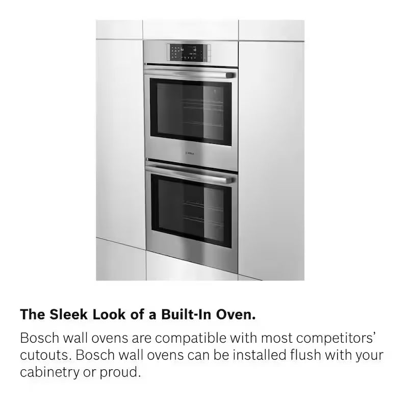 27 in Double Electric Wall Oven with Convection Self Cleaning Stainless Steel P280632