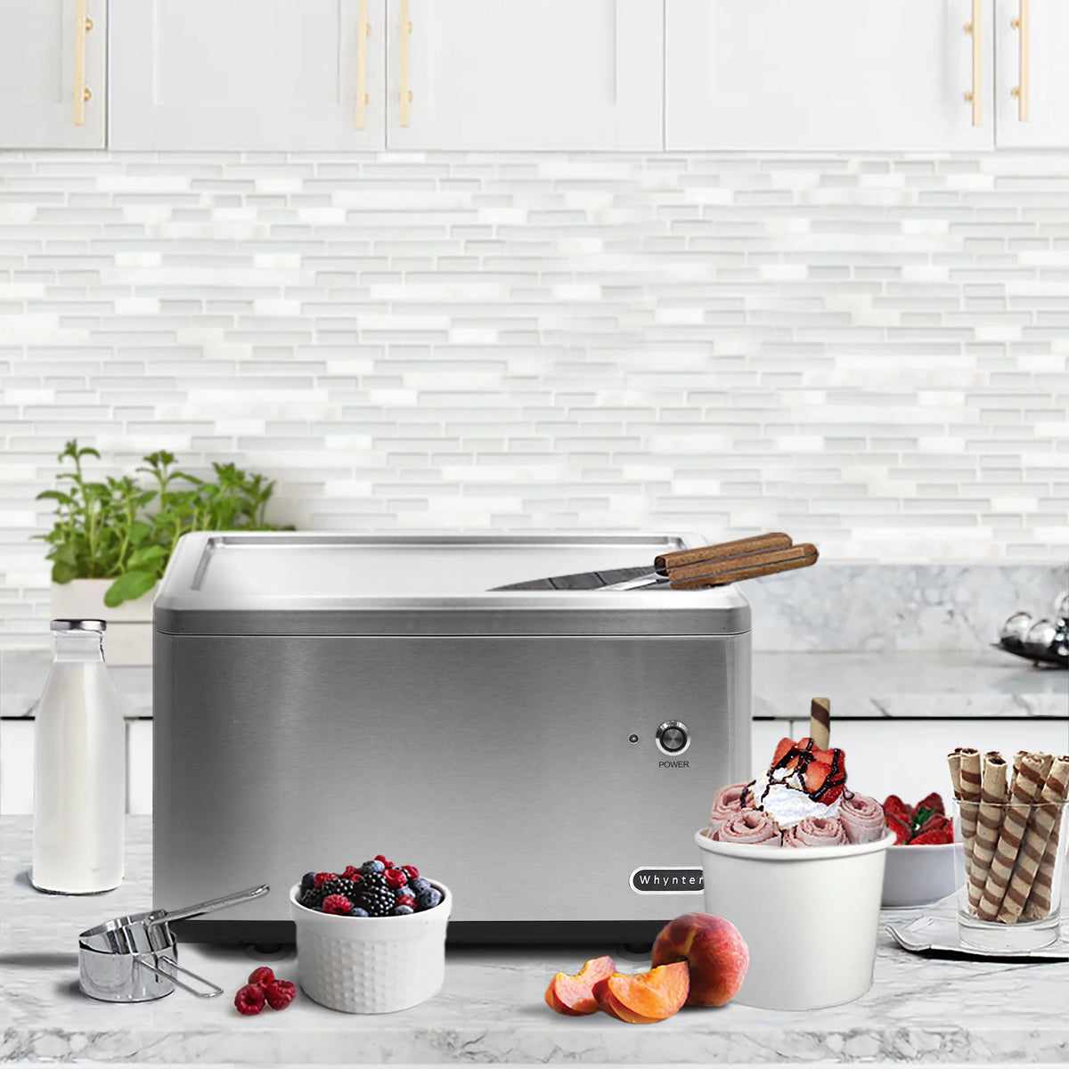 Stainless Steel Portable Instant Ice Cream Maker M264241