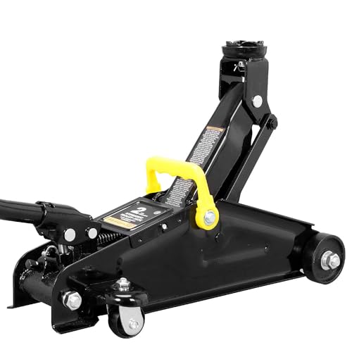 2 Ton Hydraulic Floor Jack with 2 Jack Stands F12778