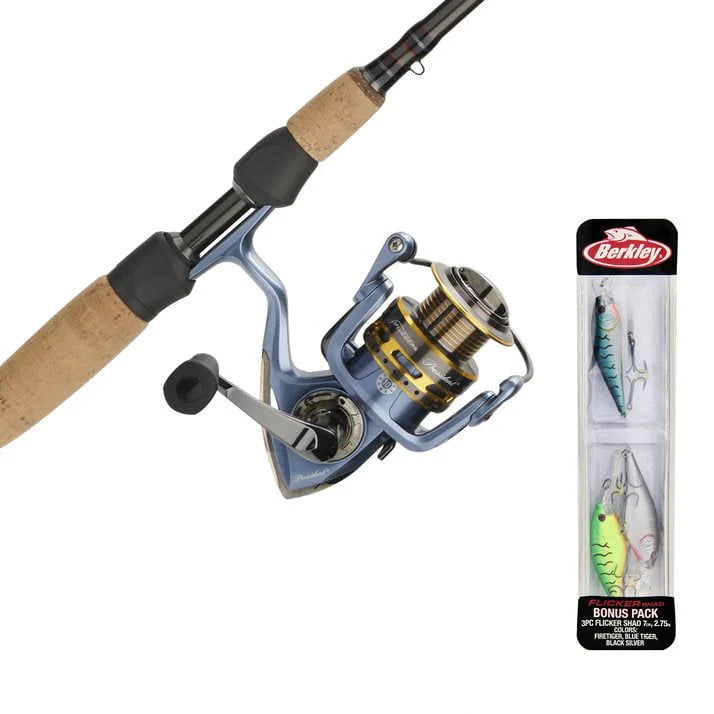 Spinning Rod and Reel Combo & Bait Kit W599520
