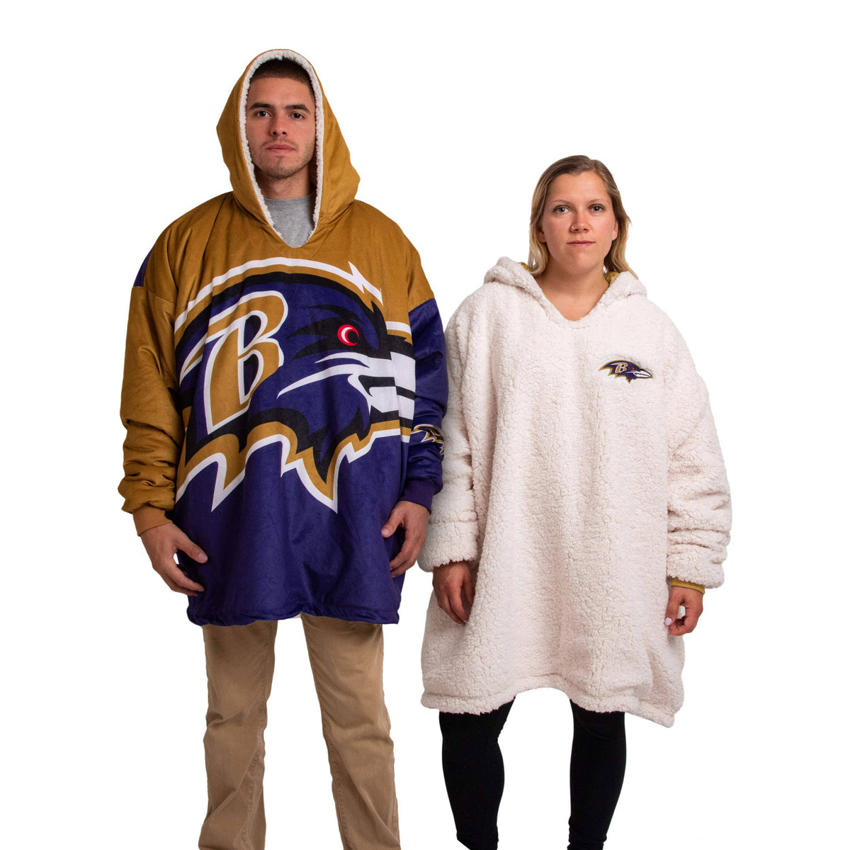 Reversible Colorblock Hoodeez J830028