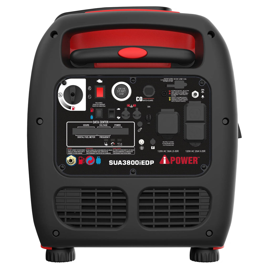 3,800-Watt Dual Fuel Portable Inverter Generator with CO Sensor I49981