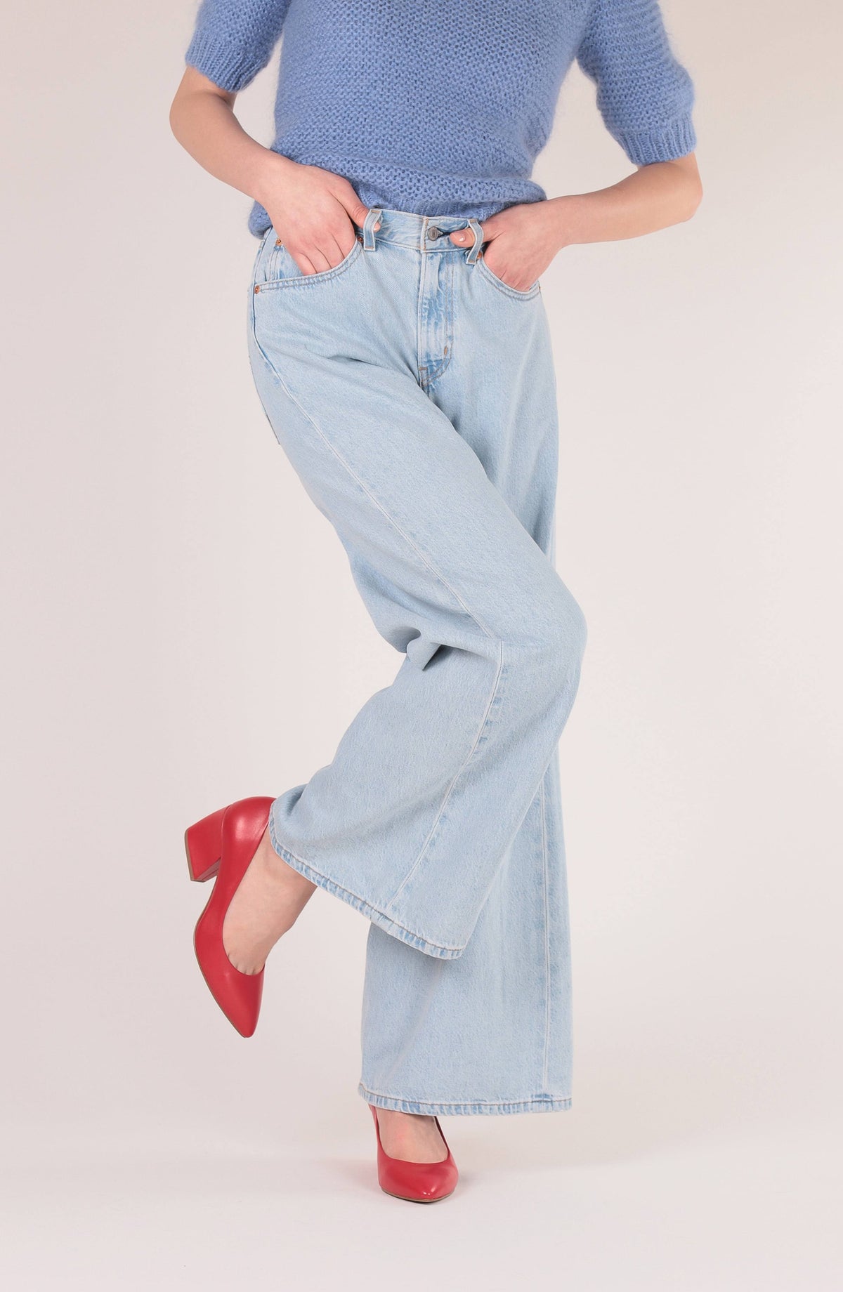Tomato Leather Pump K47580