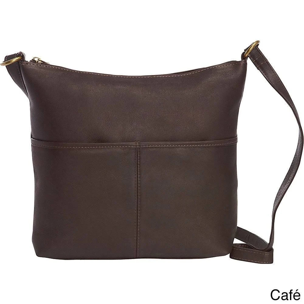 Leather Top Zip N36689