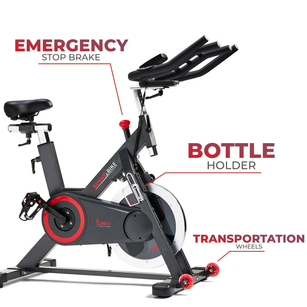 Indoor Cycling Smart Stationary Bike with Bluetooth Connectivity L94423