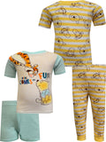 Cotton 4 Piece Infant Pajamas R93428