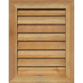 Unfinished Non-Functional Vertical Gable Vent Y85041