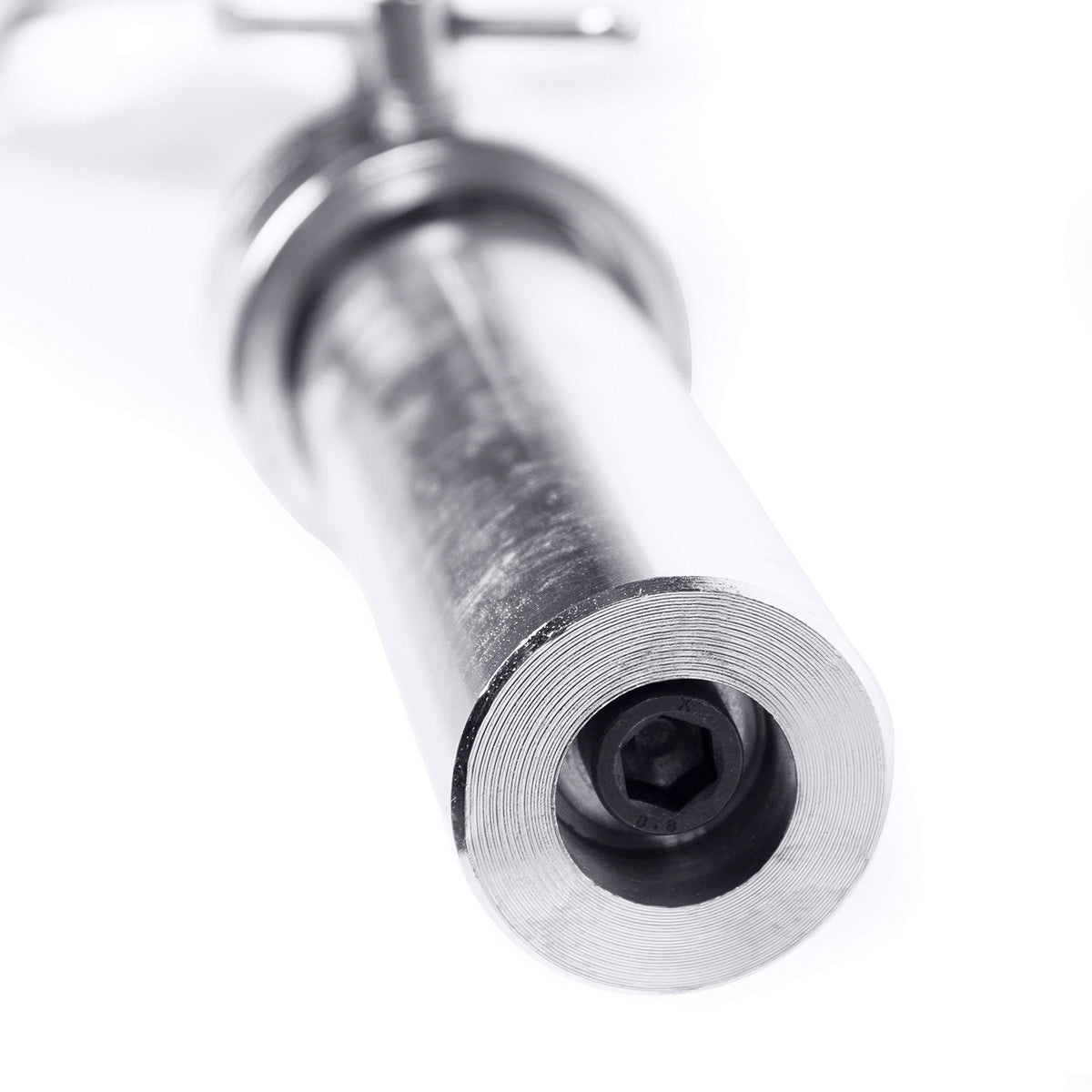 Chrome Olympic Super Curl Bar Z9130