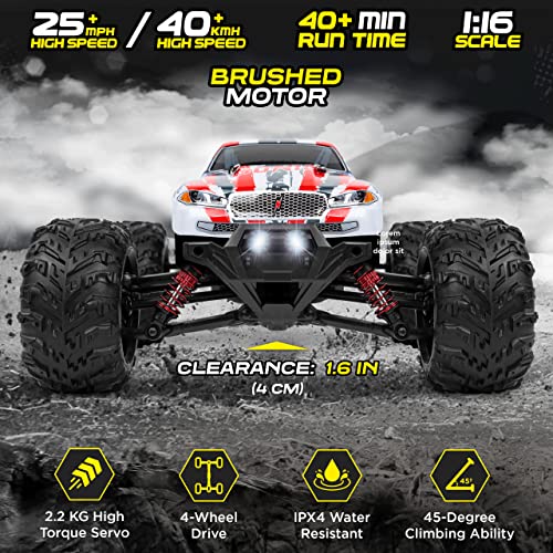 1:10 Scale 4x4 Off-Road RC Truck with Two Batteries U429