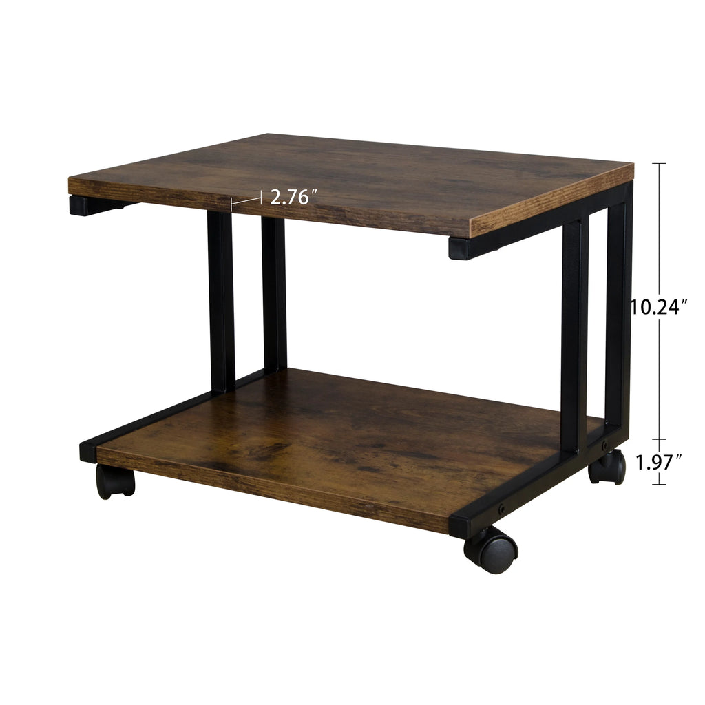 2PCS Printer Stand with 4 Wheels & Lock S8453