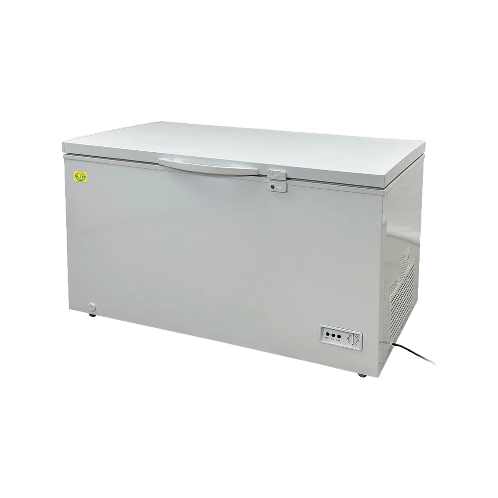 White 12.2 Cu.Ft. Commercial Chest Freezer with Top Open Door P9523