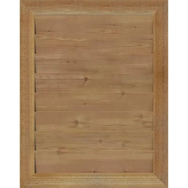 Unfinished Non-Functional Vertical Gable Vent Y85041