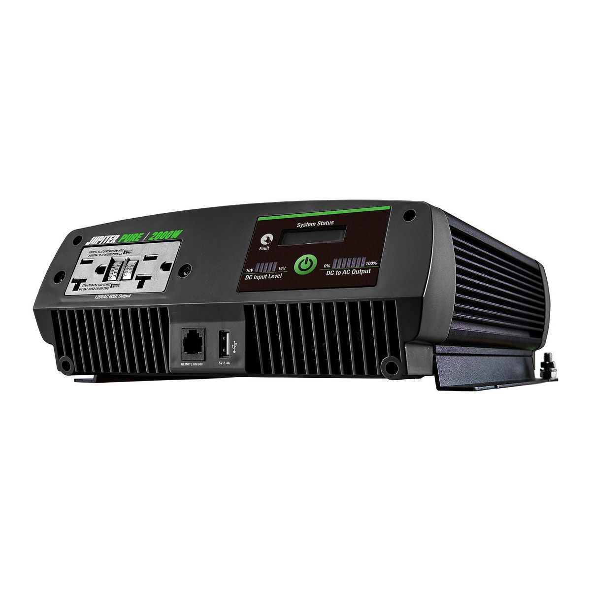 2000 Watt Continuous 4000 Watt Peak Pure Sine Wave Power Inverter W1823