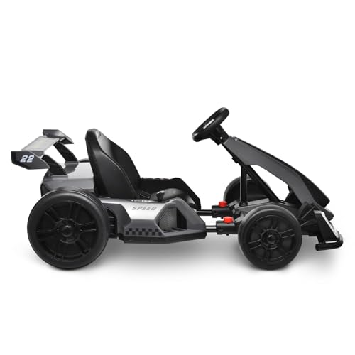 24V Electric Go Kart with 2X150W Motor, 7AH Battery, Green F818975