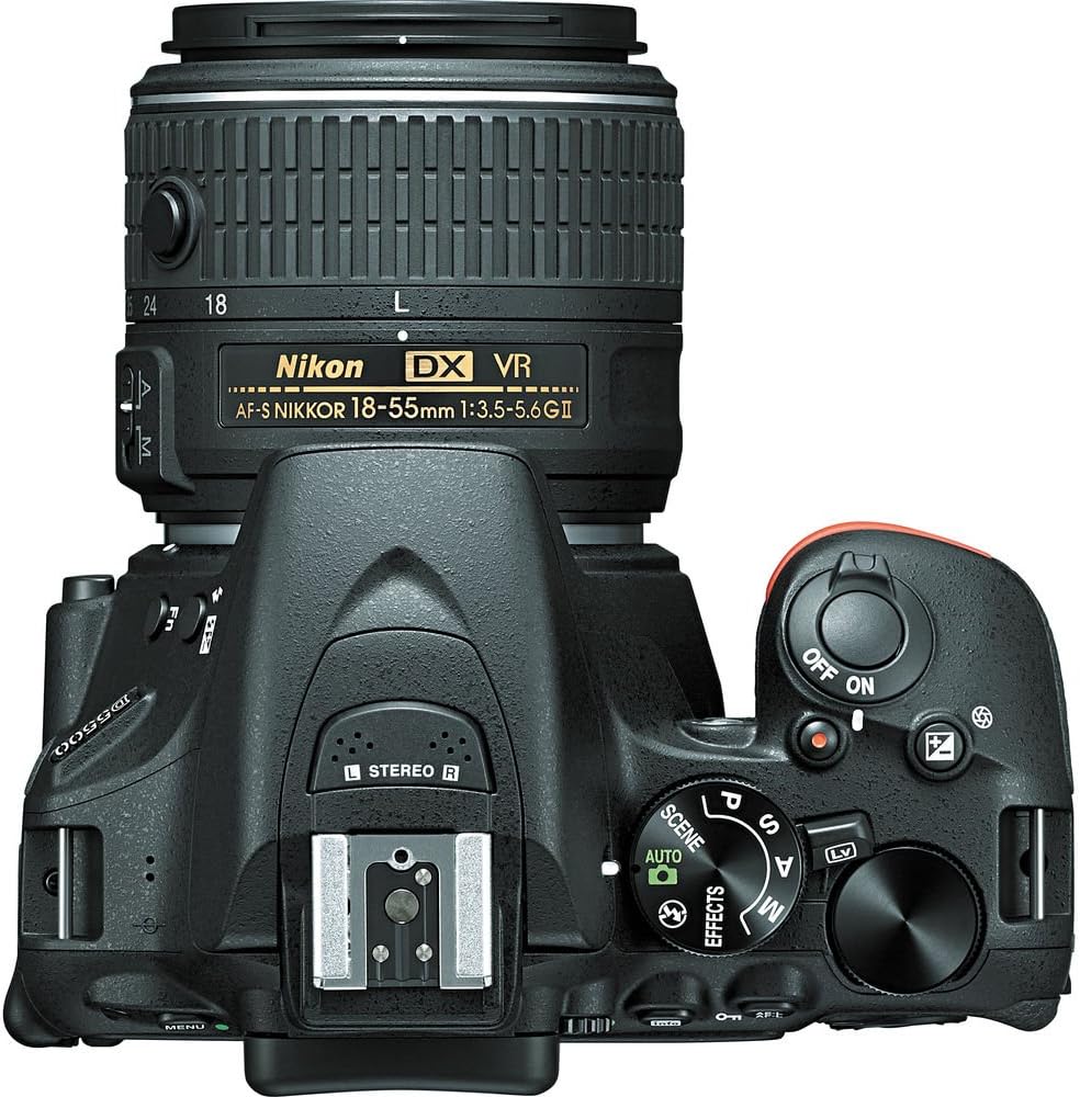 Black Digital SLR with 18-55mm Lens P137