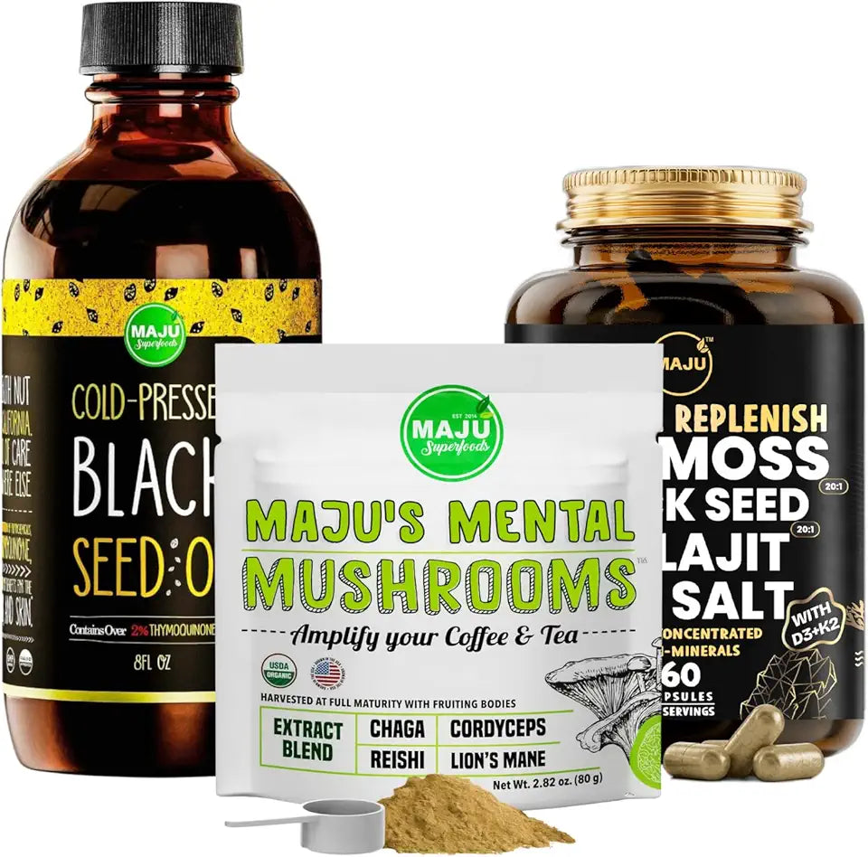 Black Seed Oil and Mineral Replenish Capsules S48011