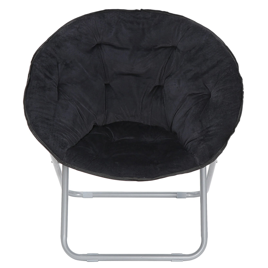 Black Folding Moon Chair E928