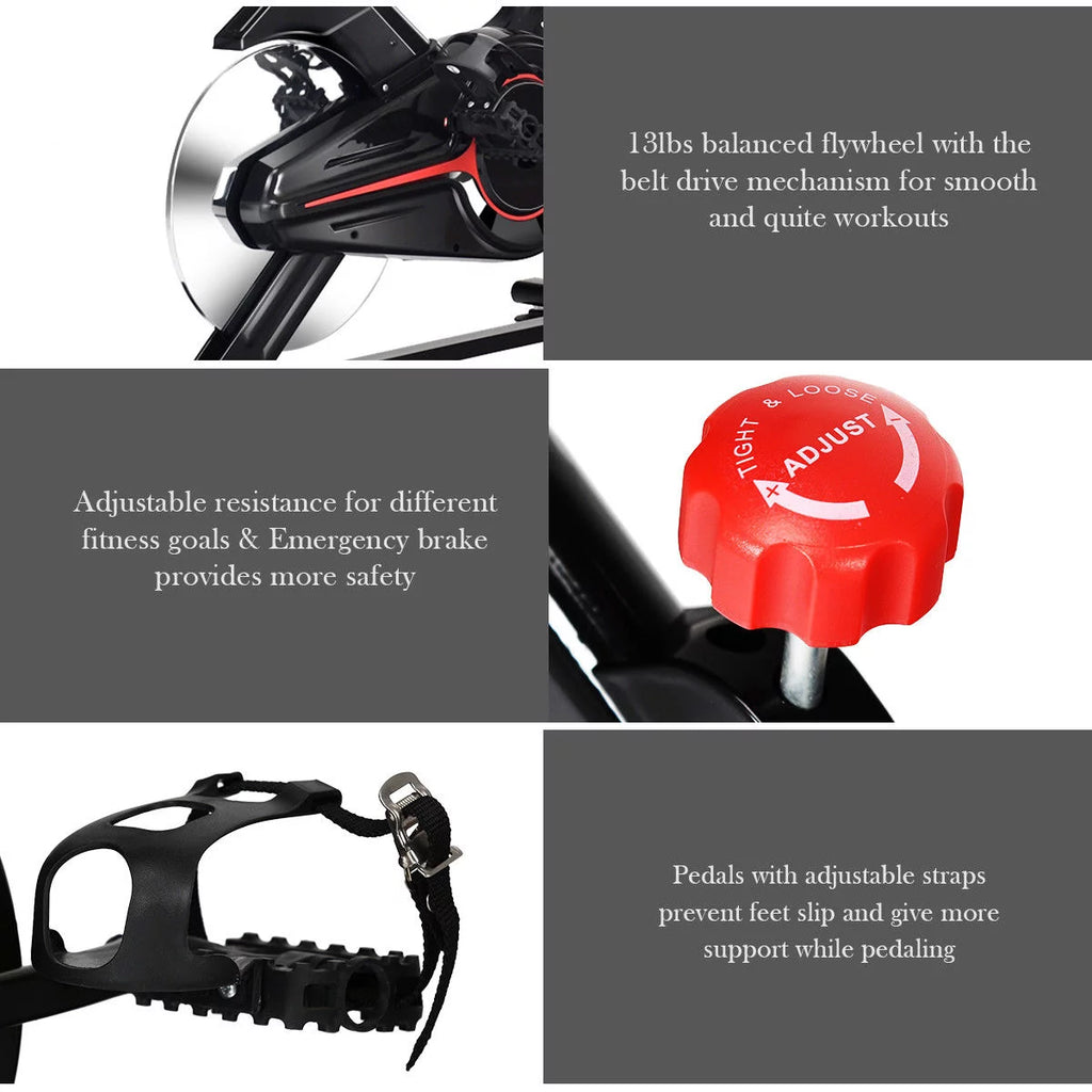 Indoor Cycling Bike Exercise Trainer V1627