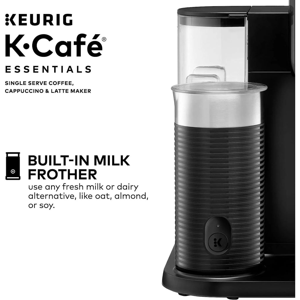 Black Single Serve Coffee, Latte and Cappuccino Maker N8475