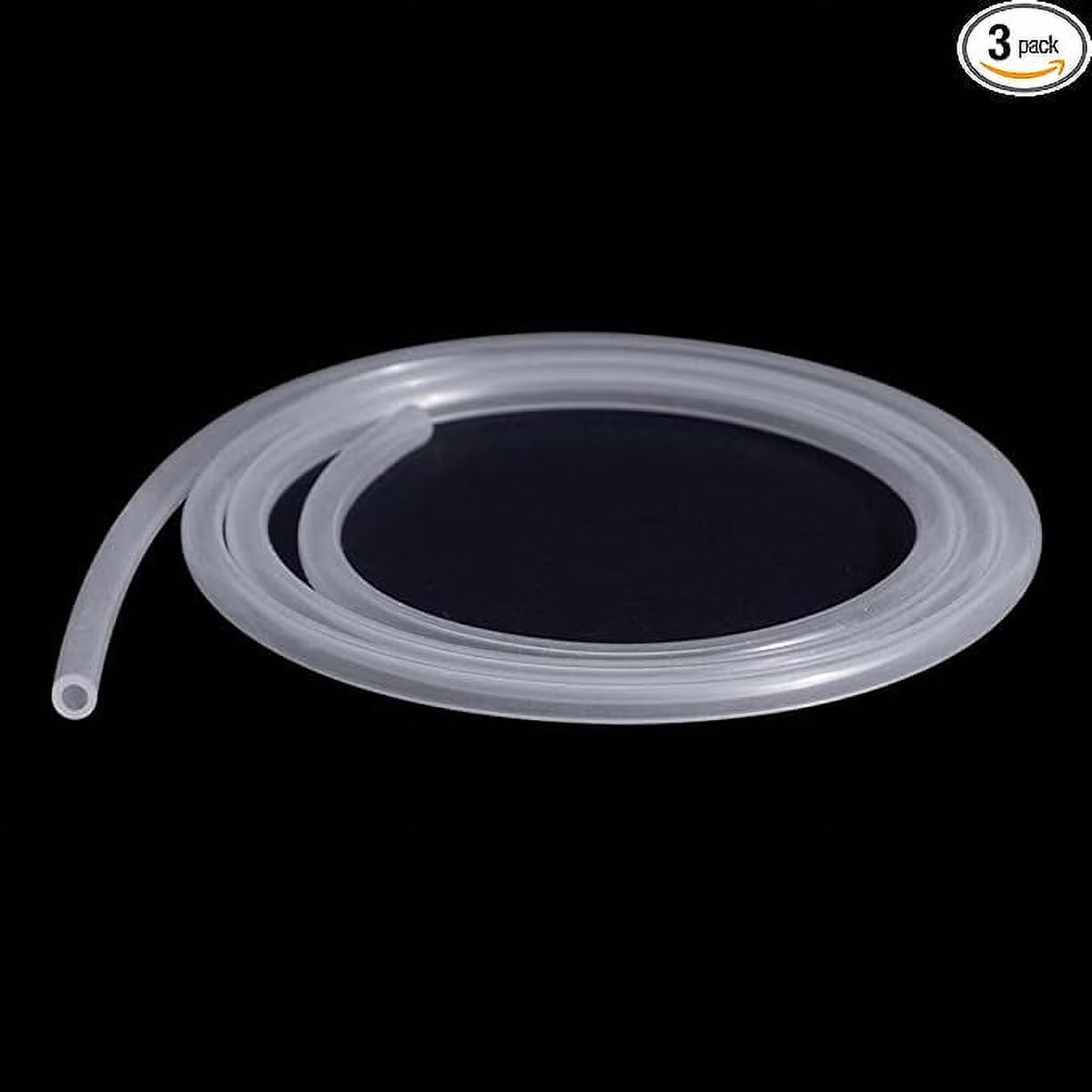 9.84ft 3mm 8mm Food Grade High Temp Silicone Tubing M9273