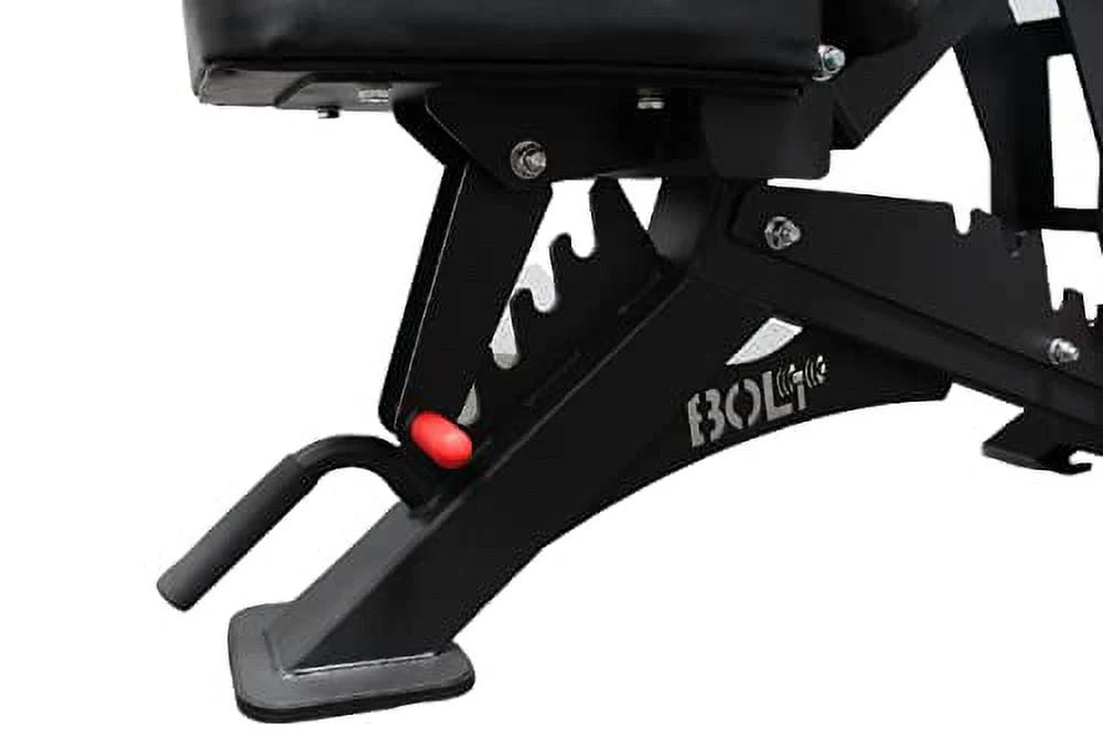 Adjustable 10 Incline Weight Bench Heavy Duty Steel X68825