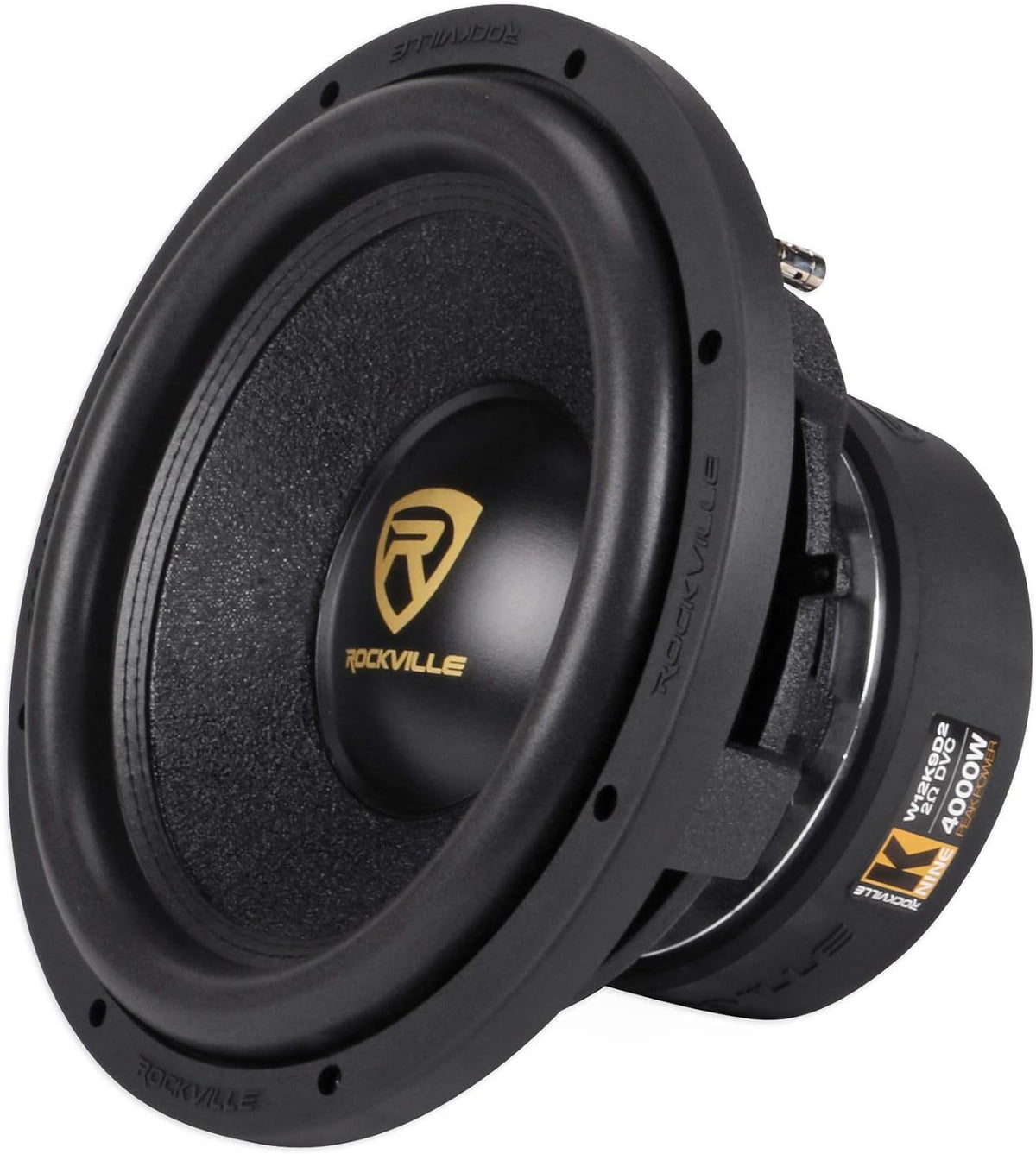 12 8000 Watt Car Subwoofers with Sealed Sub Box Enclosure U480912