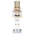 White Wooden Nutcracker Soldier Doll Christmas Decor L962813