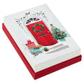 40 Cards and 40 Envelopes Red Front Door Boxed Christmas Cards N202
