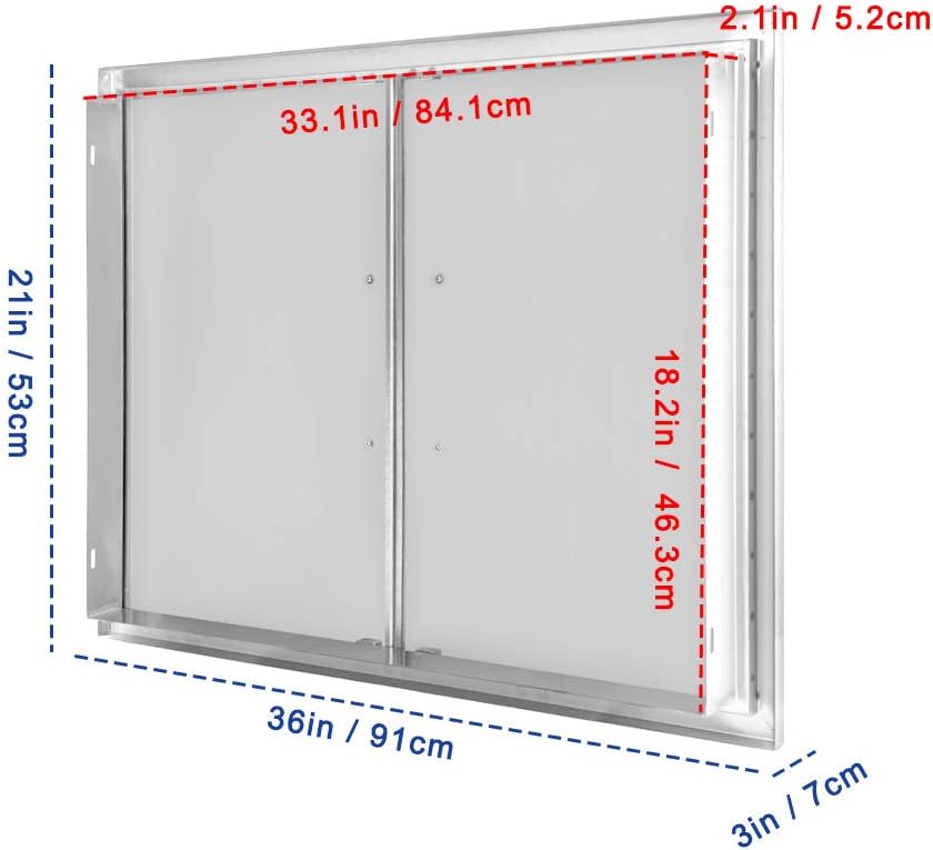 Outdoor Kitchen Door 36 W X 21 H P244593