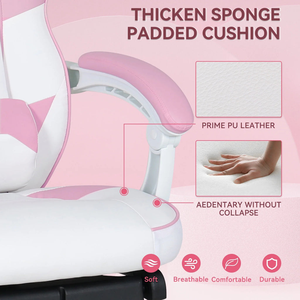 Pink Gaming Chair N1729