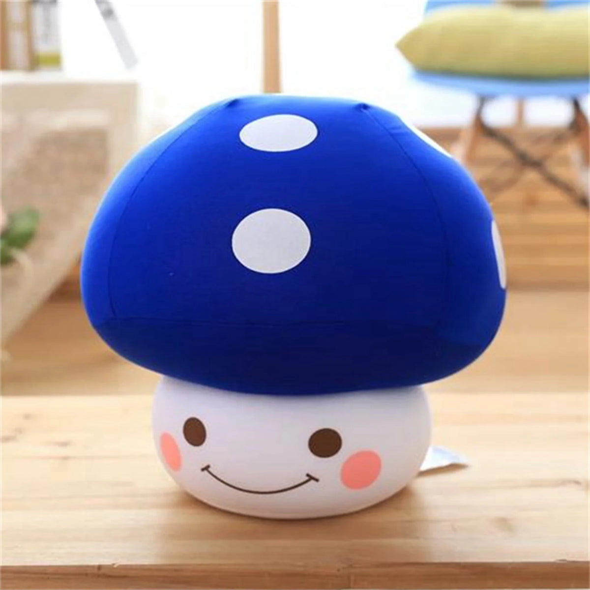Mushroom Shaped Throw Pillow Plush Toy B8880