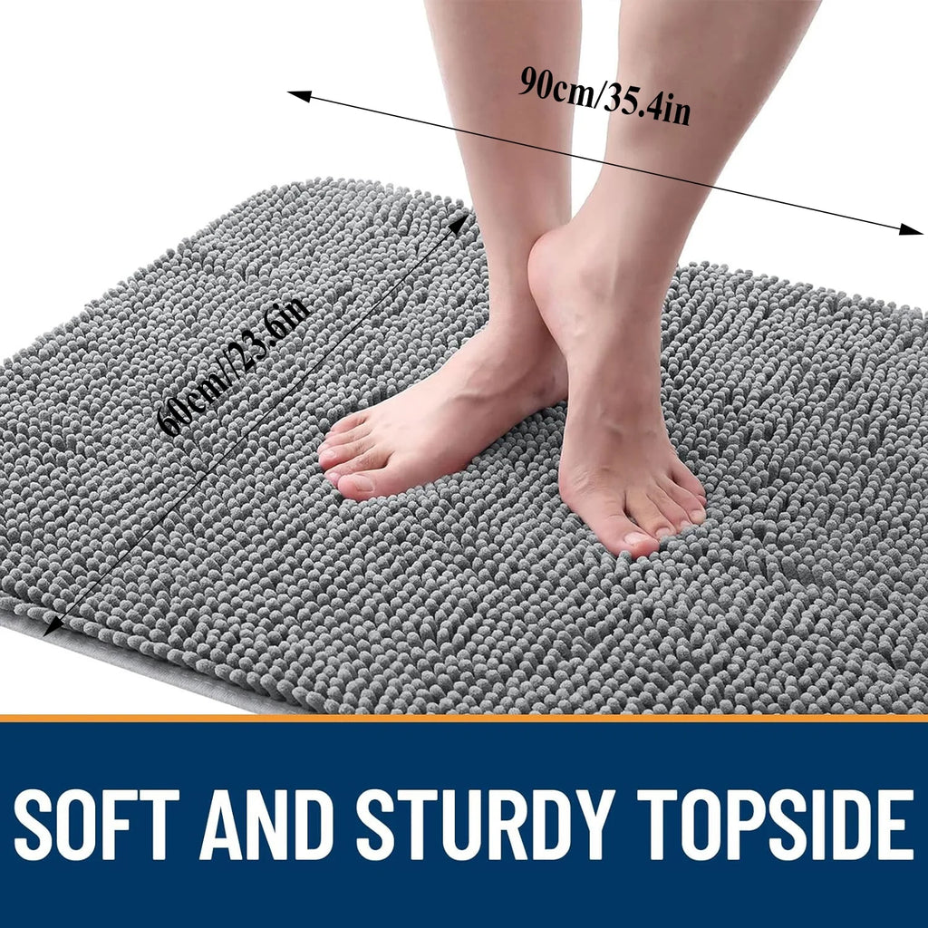 Non-Slip Washable Microfiber Door Mat M58825