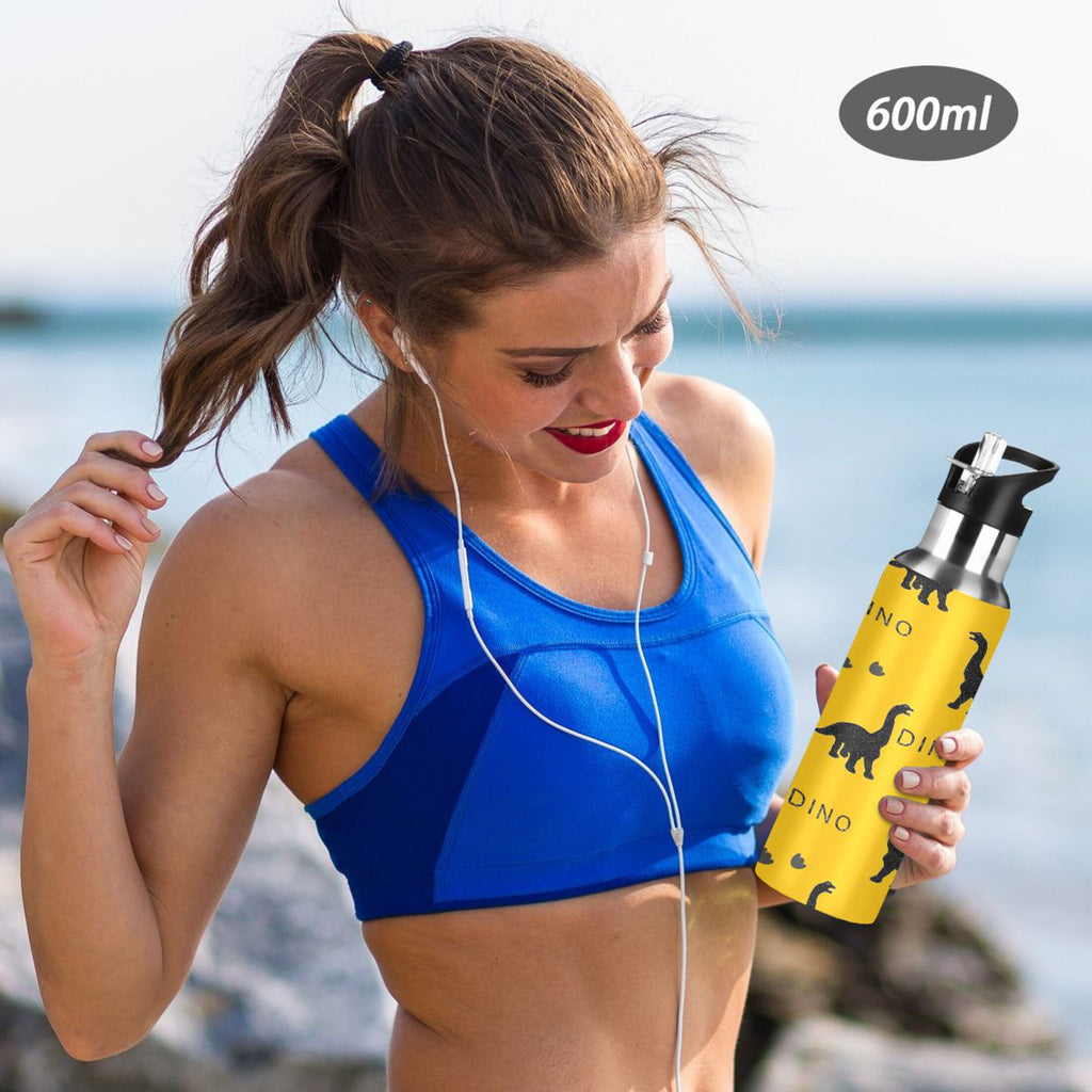 Stainless Steel Insulated Water Bottle with Straw Lid O84583