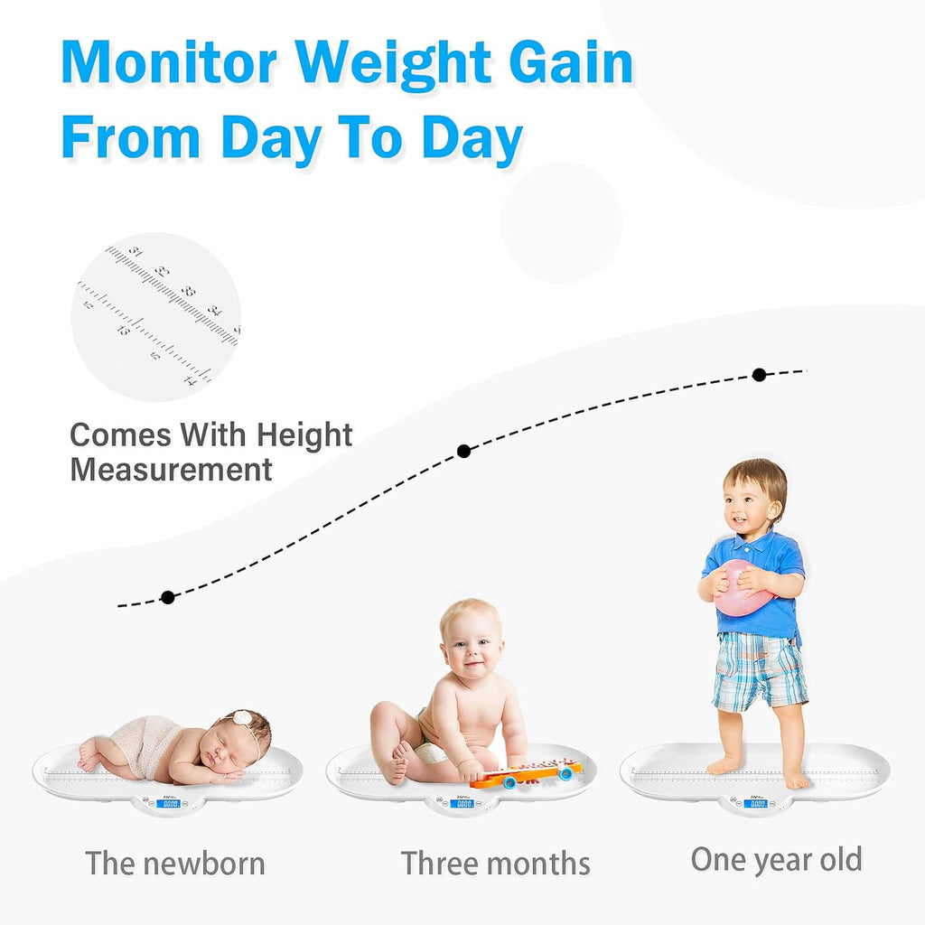 Digital Weighing Scale with Hold Function, LCD Display, Pack of 2 S7577