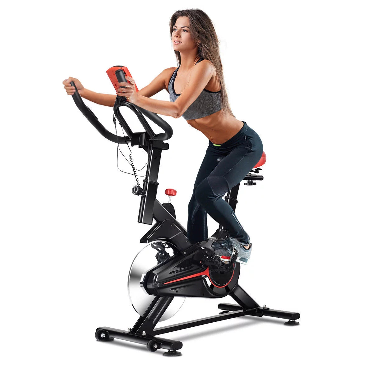 Indoor Cycling Bike Exercise Trainer V1627