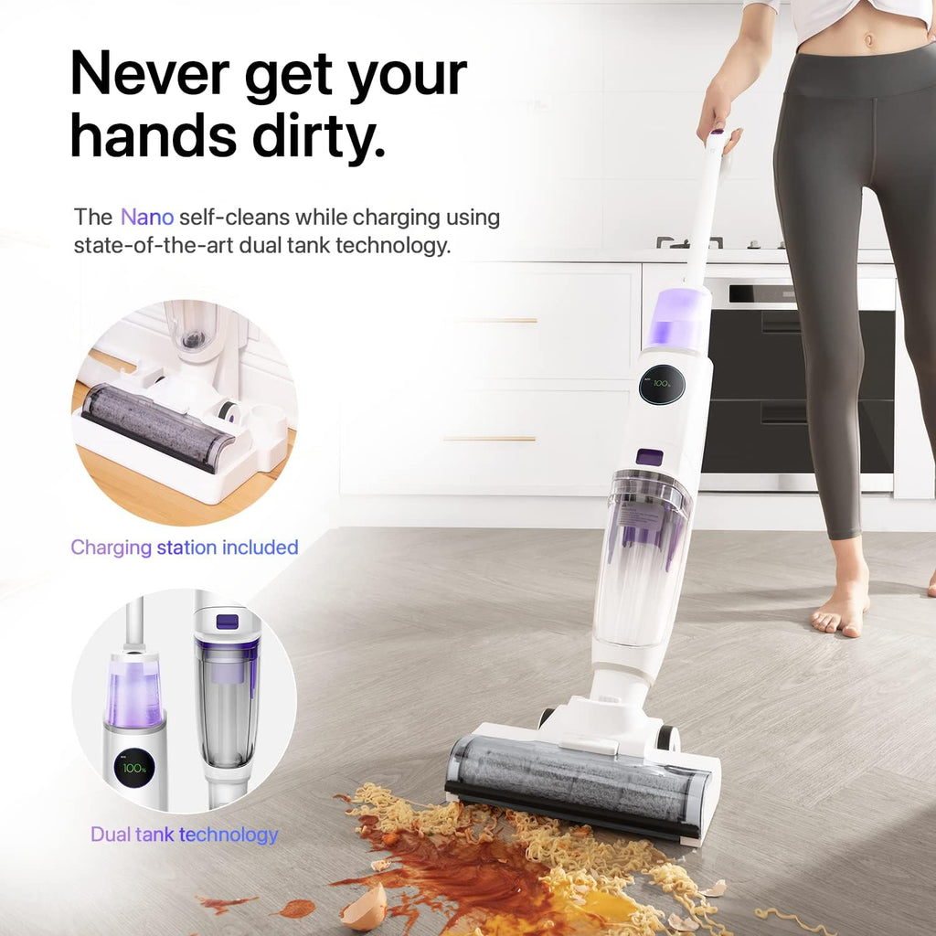 3-in-1 Cordless Wet Dry Vacuum Cleaner White F4846