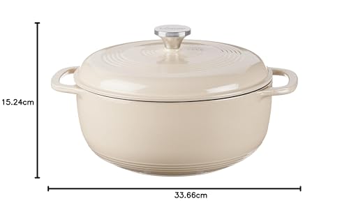 6 Quart Enameled Cast Iron Dutch Oven with Lid K177956