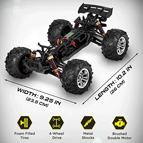 1:10 Scale 4x4 Off-Road RC Truck with Two Batteries U429