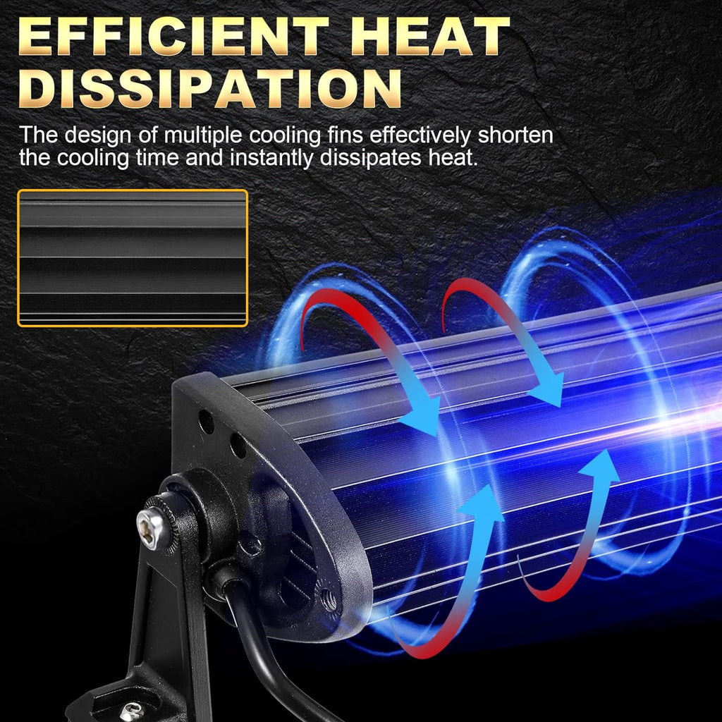 42” 240W LED Work Light Spot Flood Combo Beam with Wiring Harness Q922