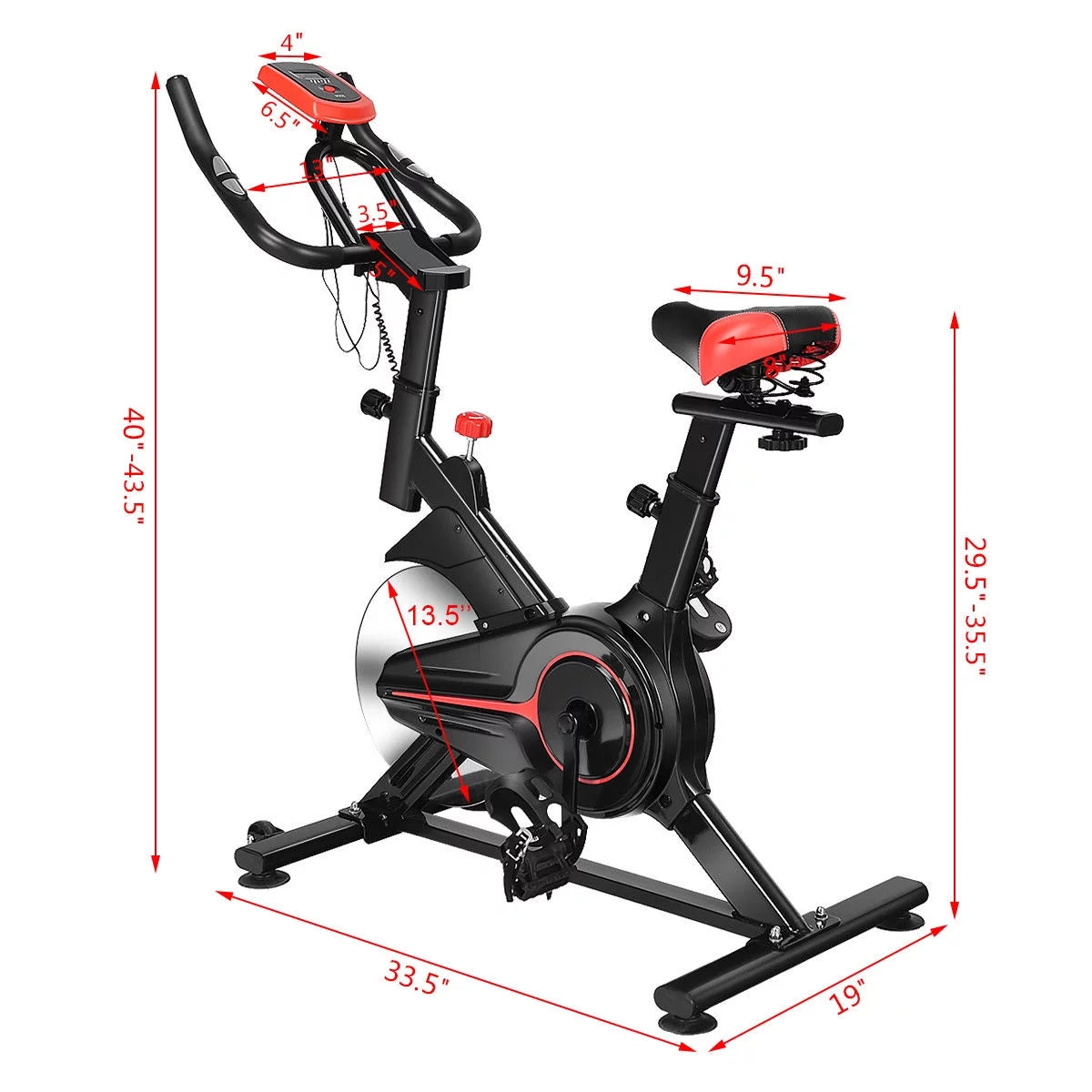 Indoor Cycling Bike Exercise Trainer V1627