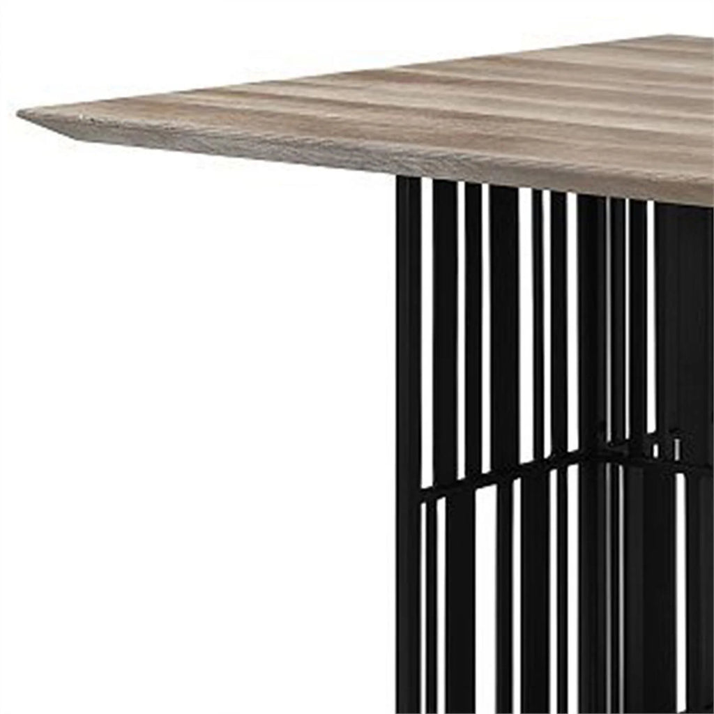72 Inch Distressed Brown Dining Table E66888
