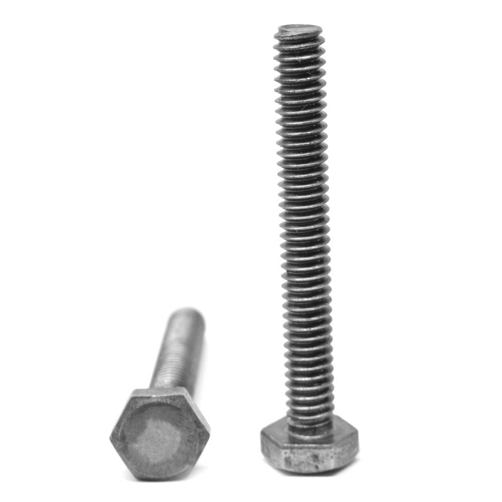 7/8x22-9 x 3x22 (FT) Coarse Thread A307 Grade A Hex Tap Bolt Low Carbon Steel Plain Finish T610275
