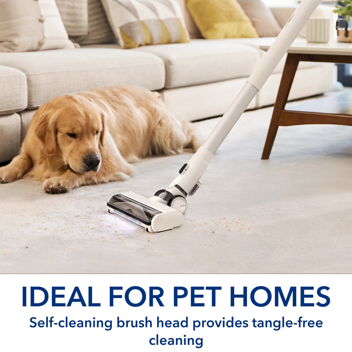 Cordless Stick Vacuum Cleaner with ZeroTangle Brush Head O887