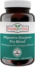 120 Capsules Vegetarian Digestive Enzyme Probiotics X623733